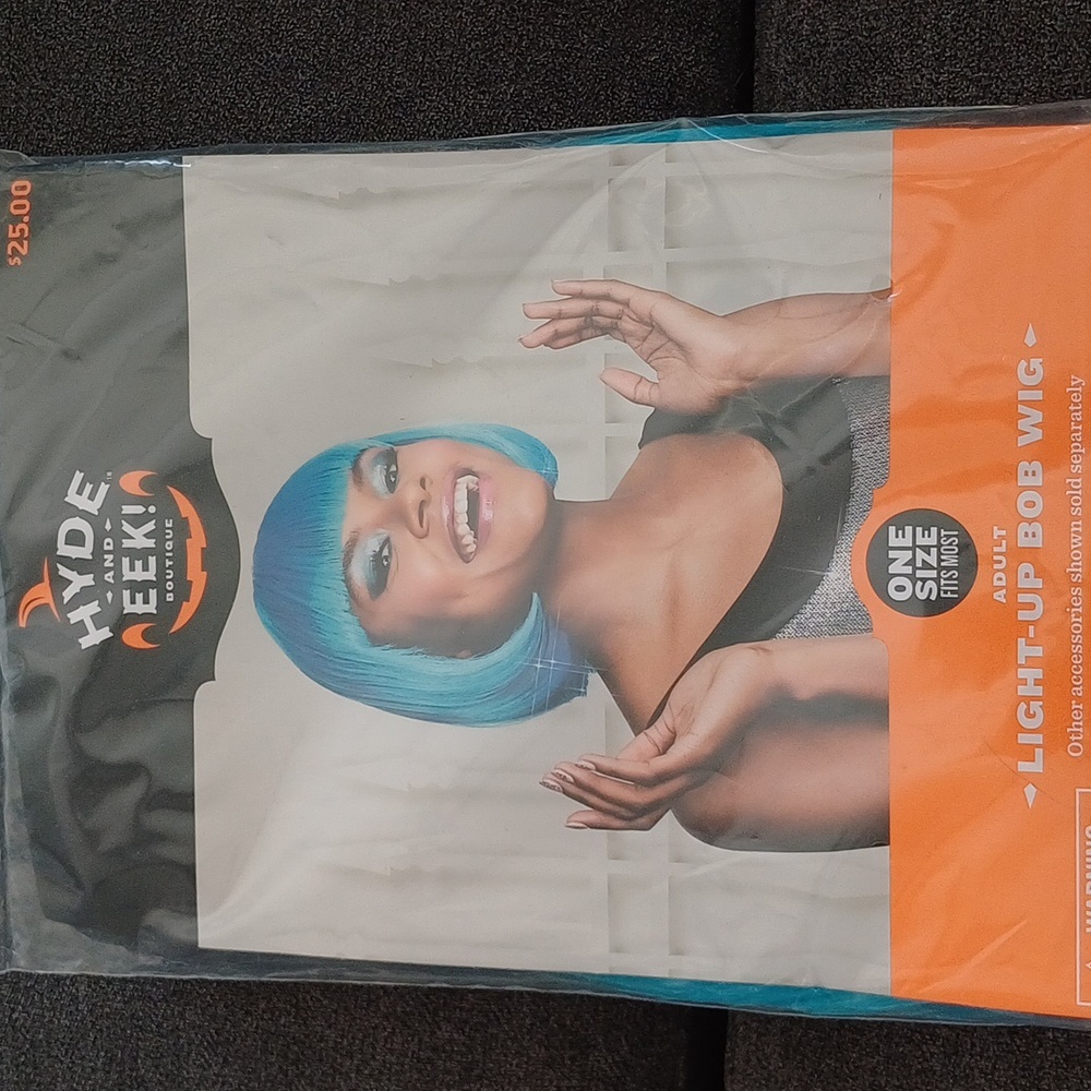 Adult Light  up BOB Wig New with tag